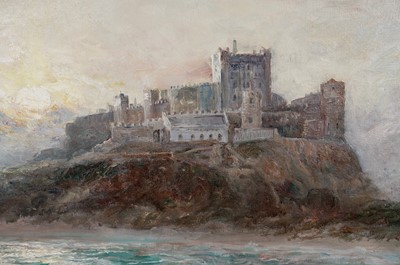 Lot 128 - John Falconar Slater - Bamburgh Castle from the Sea | oil