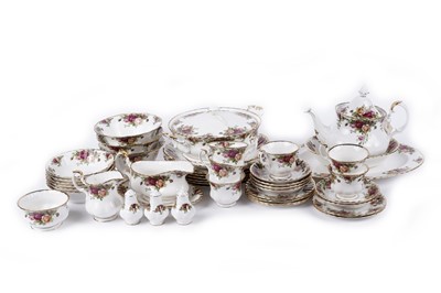 Lot 207 - A Royal Albert ‘Old Country Roses’ pattern tea and dinner service