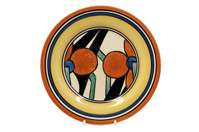 Lot 638 - A Clarice Cliff Bizarre ‘Red Picasso’ pattern side plate