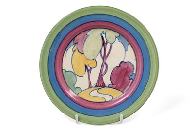 Lot 530 - A Clarice Cliff Bizarre ‘Pastel Autumn’ pattern side plate