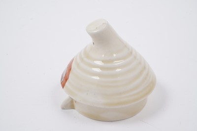 Lot 541 - A Clarice Cliff Bizarre ‘Rhodanthe’ pattern part coffee service