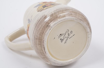 Lot 541 - A Clarice Cliff Bizarre ‘Rhodanthe’ pattern part coffee service