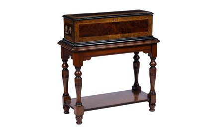 Lot 1409 - Nicole Frères, Geneve and London: a 19th Century amboyna and walnut cased music box