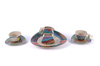 Lot 155 - A Rosenthal Studio-linie Dorothy Hafner ‘Flash’ pattern tea service