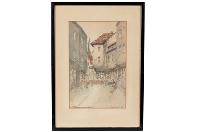 Lot 27 - Victor Noble Rainbird - Old Shields | watercolour