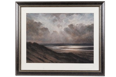 Lot 63 - Robert Turnbull - Sand Dunes and Sky | pastel