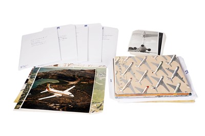 Lot 1005 - A large collection of aeronautical photographs and ephemera