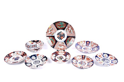 Lot 142 - A collection of late 19th/early 20th Century Japanese Imari ware