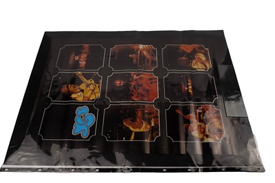 Lot 602 - Five vintage posters relating to Prog-Rock band Yes