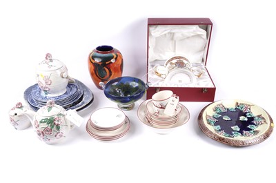 Lot 174 - A limited-edition Spode commemorative loving cup; and other items