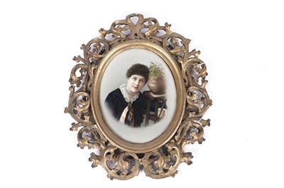 Lot 221 - A 19th Century portrait of a lady