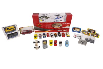 Lot 190 - A collection of diecast and radio-controlled vehicles