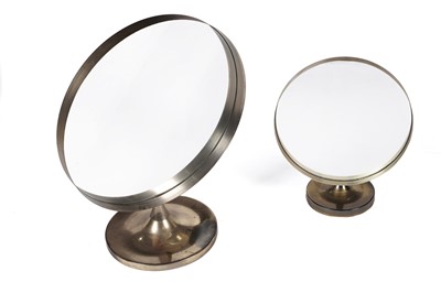 Lot 829 - Owen F. Thomas for Durlston Designs Ltd: two mid-20th Century circular, adjustable mirrors