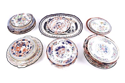 Lot 231 - A collection of mid-19th Century and later Mason’s Ironstone and other decorative ceramic plates