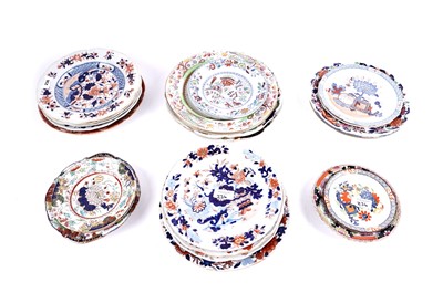 Lot 236 - A collection of mid-19th Century and later Mason’s Ironstone and other decorative ceramic plates