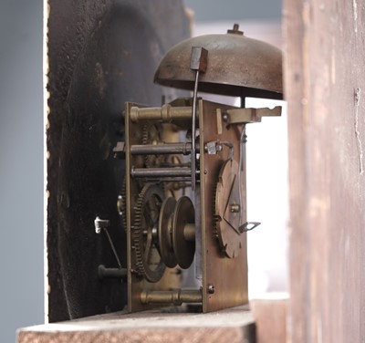 Lot 196 - William Harrison, Hexham: a mid-19th Century mahogany 8-day longcase clock