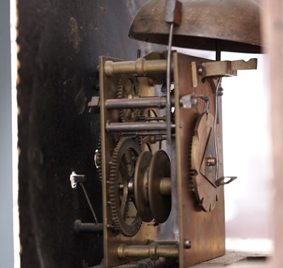Lot 196 - William Harrison, Hexham: a mid-19th Century mahogany 8-day longcase clock