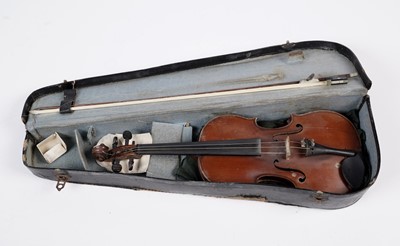 Lot 53 - A German trade violin