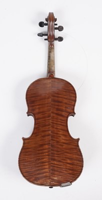 Lot 53 - A German trade violin