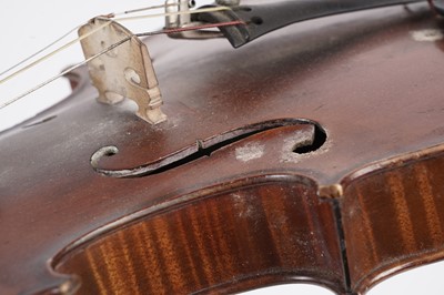 Lot 53 - A German trade violin