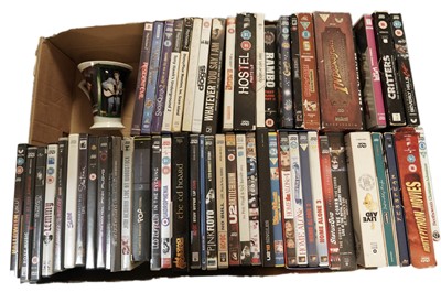 Lot 379A - Music related DVDs; and some films