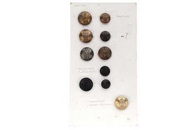 Lot 137 - Scottish Regiment buttons