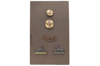 Lot 144 - The Dorsetshire Regiment buttons and badges