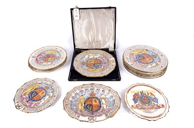 Lot 315 - A collection of Paragon Royal Commemorative ceramics; and a Neville Chamberlain plate