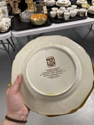 Lot 315 - A collection of Paragon Royal Commemorative ceramics; and a Neville Chamberlain plate