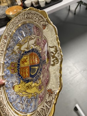 Lot 315 - A collection of Paragon Royal Commemorative ceramics; and a Neville Chamberlain plate