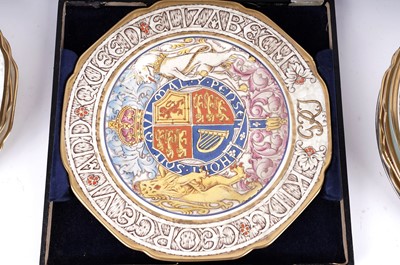 Lot 315 - A collection of Paragon Royal Commemorative ceramics; and a Neville Chamberlain plate