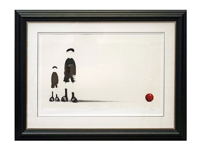 Lot 994A - After Mackenzie Thorpe - Like Father Like Son | giclee print