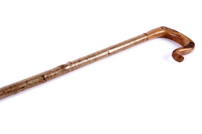 Lot 385 - An early 20th Century ash shepherd’s crook