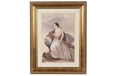 Lot 21 - 19th Century British School - Portrait of a Lady | watercolour