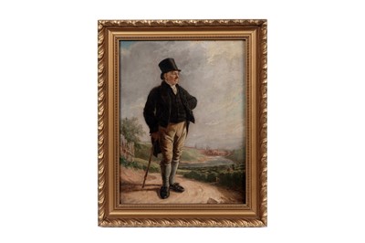 Lot 1108 - James Ramsay - Portrait of Thomas Bewick | oil on panel