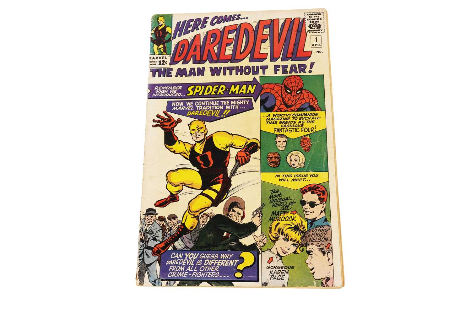 Lot 367 - Daredevil No. 1 by Marvel Comics