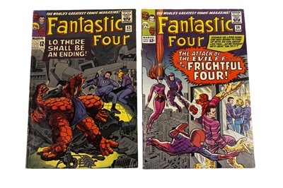 Lot 401 - The Fantastic Four No’s. 36 and 43 by Marvel Comics