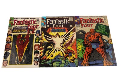 Lot 403 - The Fantastic Four No’s. 51, 53 and 54 by Marvel Comics