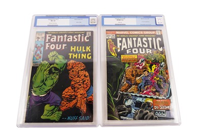 Lot 414 - The Fantastic Four No. 112 and No. 144 by Marvel Comics