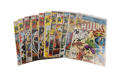 Lot 112 - The Incredible Hulk, various issues by Marvel Comics