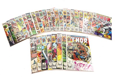 Lot 113 - The Mighty Thor sundry issues 226-313 by Marvel Comics