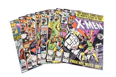 Lot 225 - The Uncanny X-Men No’s. 129-137