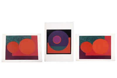 Lot 268 - A. R. Montford - Red Moon, and Metamorphose | screen prints