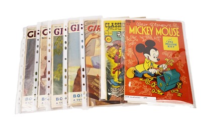 Lot 1 - Girl’s Own, Mickey Mouse etc