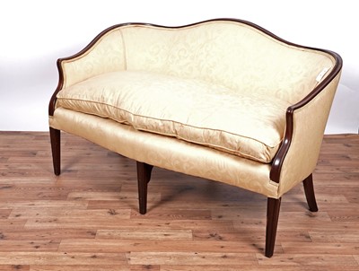 Lot 5 - An early 20th Century French style sofa