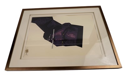 Lot 327 - A framed Grace Jones giclée print