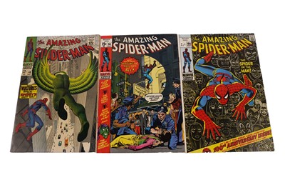 Lot 252 - The Amazing Spider-Man No’s. 48, 96 and 100 by Marvel Comics