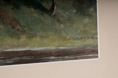 Lot 277 - John Valentine - Bothal Castle, Northumberland | watercolour