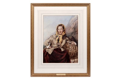 Lot 1040 - Attributed to Henry Hetherington Emmerson - The Fishergirl | watercolour