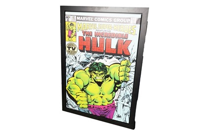 Lot 341 - A Marvel Superheroes limited-edition print